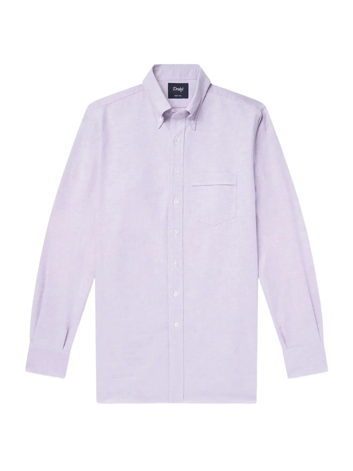 Drake's Button-Down Collar Cotton Oxford Shirt - Men
