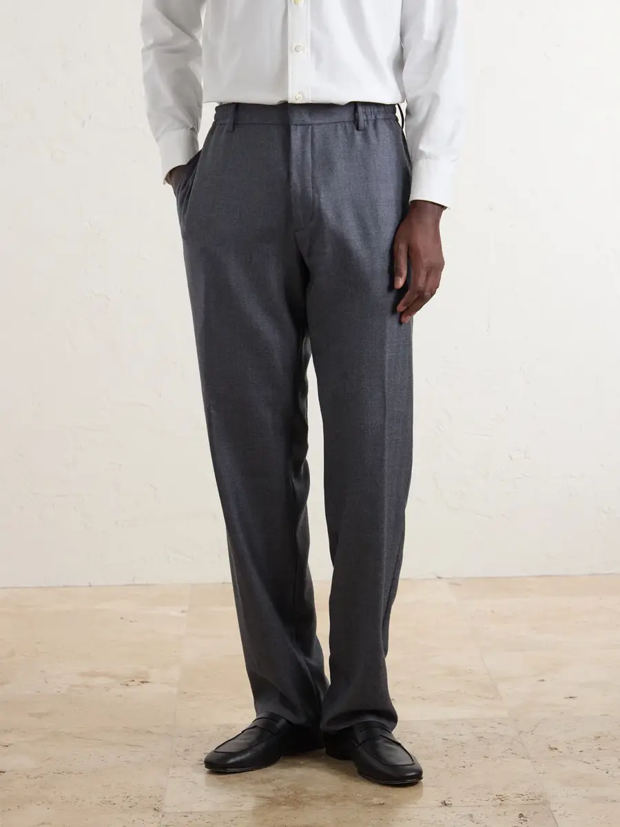 Boglioli Straight-Leg Herringbone Virgin Wool Suit Trousers - Men | Thumbnail 3 Boglioli Straight-Leg Herringbone Virgin Wool Suit Trousers - Men | Thumbnail 3