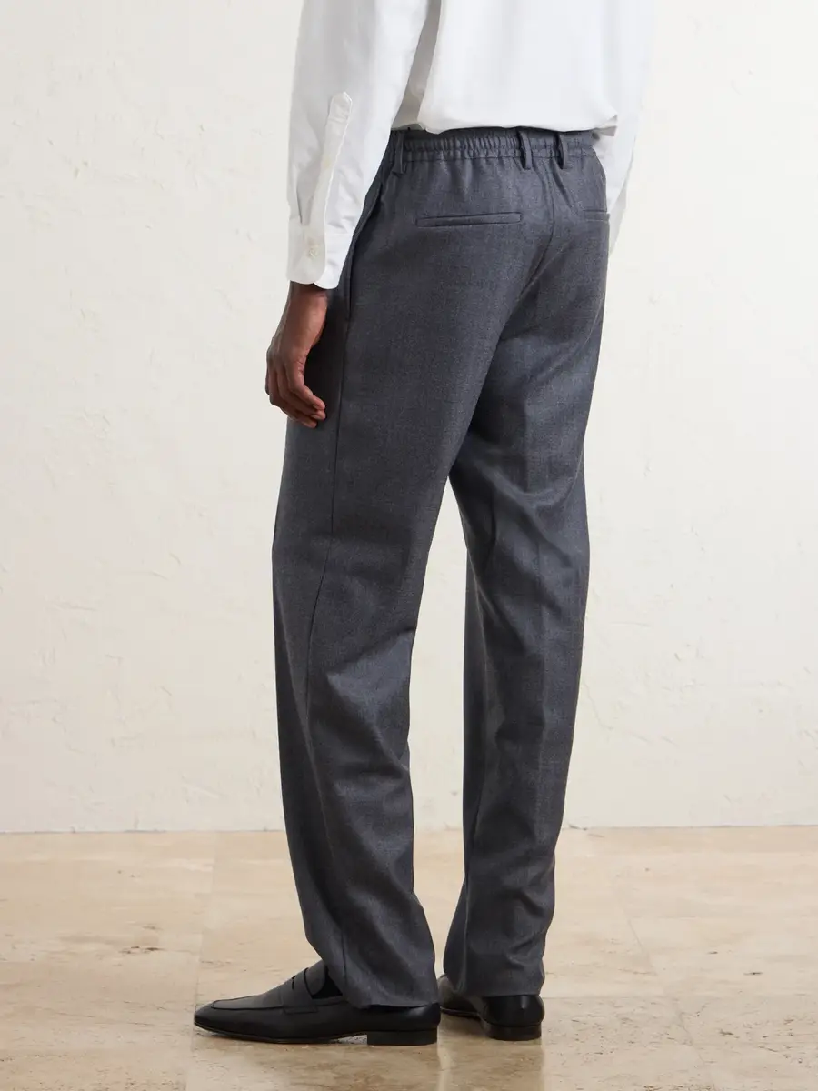 Boglioli Straight-Leg Herringbone Virgin Wool Suit Trousers - Men | Thumbnail 4 Boglioli Straight-Leg Herringbone Virgin Wool Suit Trousers - Men | Thumbnail 4