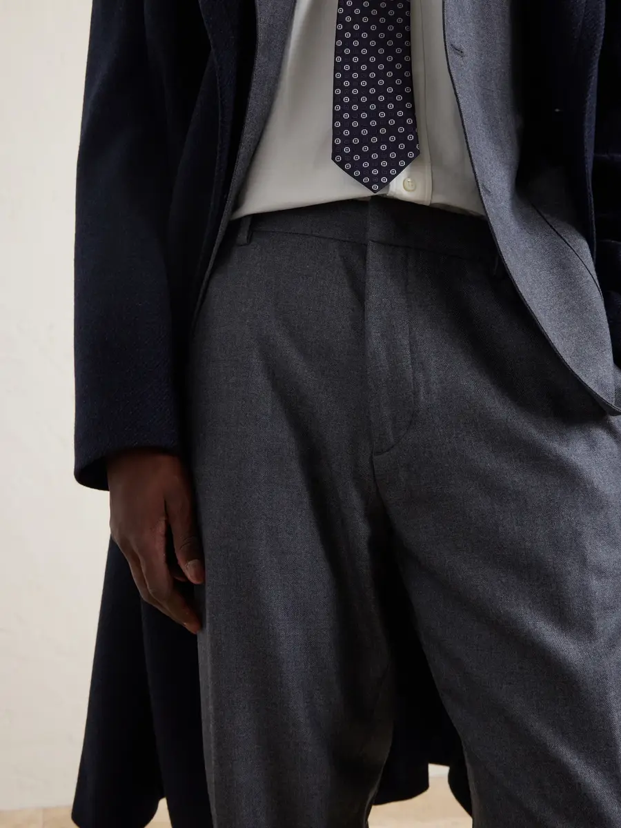 Boglioli Straight-Leg Herringbone Virgin Wool Suit Trousers - Men | Thumbnail 5 Boglioli Straight-Leg Herringbone Virgin Wool Suit Trousers - Men | Thumbnail 5