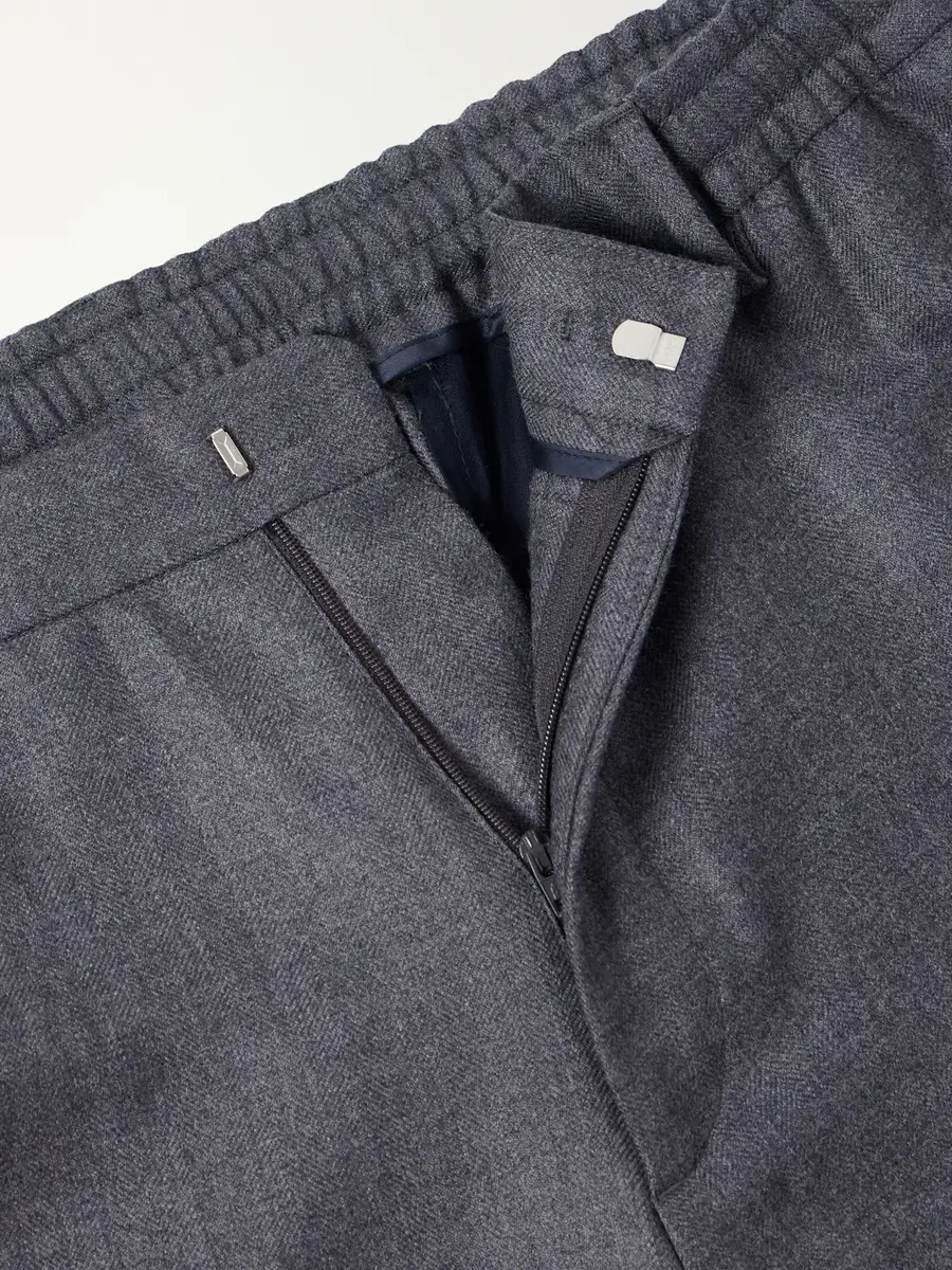 Boglioli Straight-Leg Herringbone Virgin Wool Suit Trousers - Men | Thumbnail 6 Boglioli Straight-Leg Herringbone Virgin Wool Suit Trousers - Men | Thumbnail 6