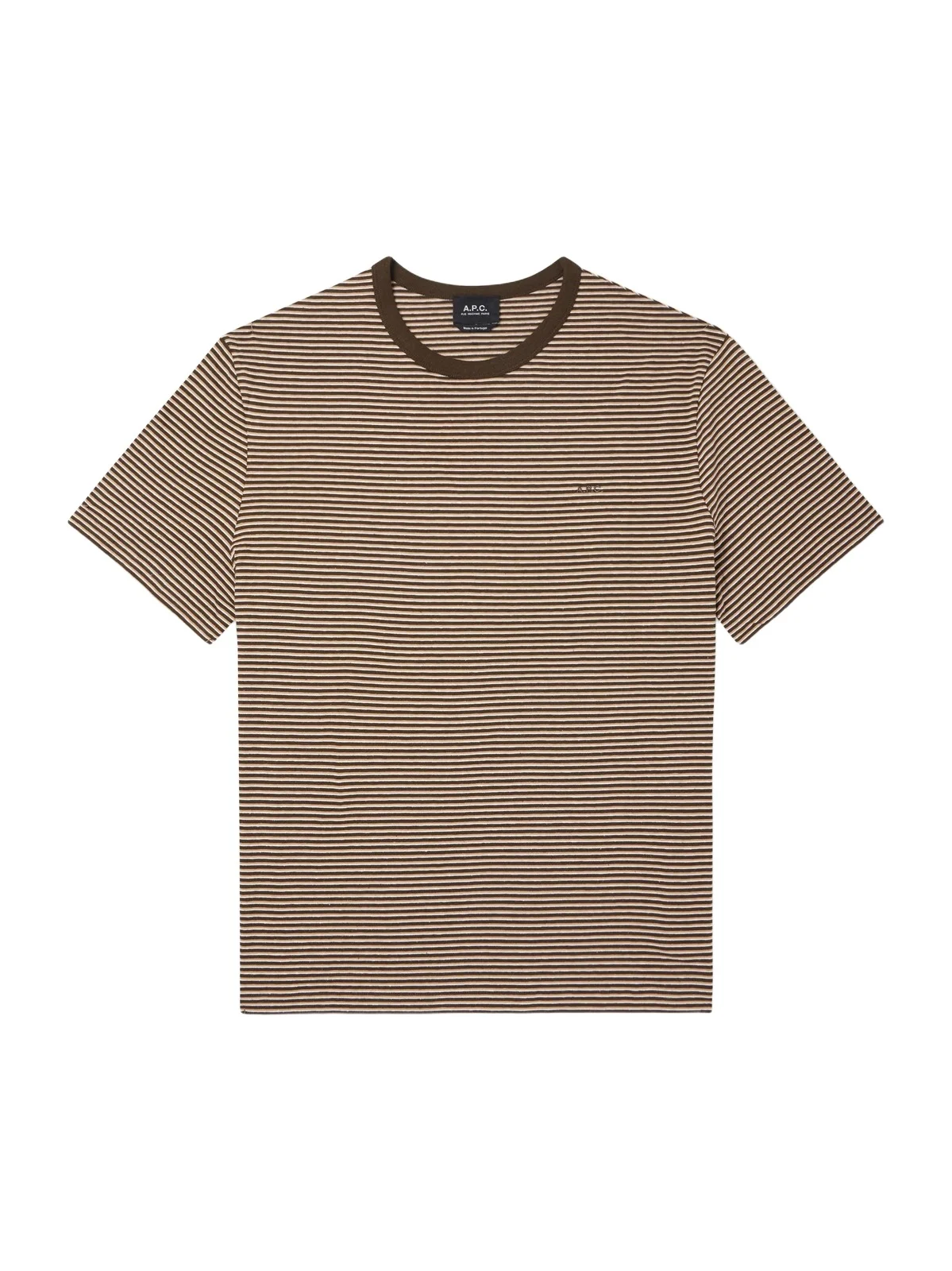 Josh Striped Cotton-Jersey T-Shirt - Men Josh Striped Cotton-Jersey T-Shirt - Men