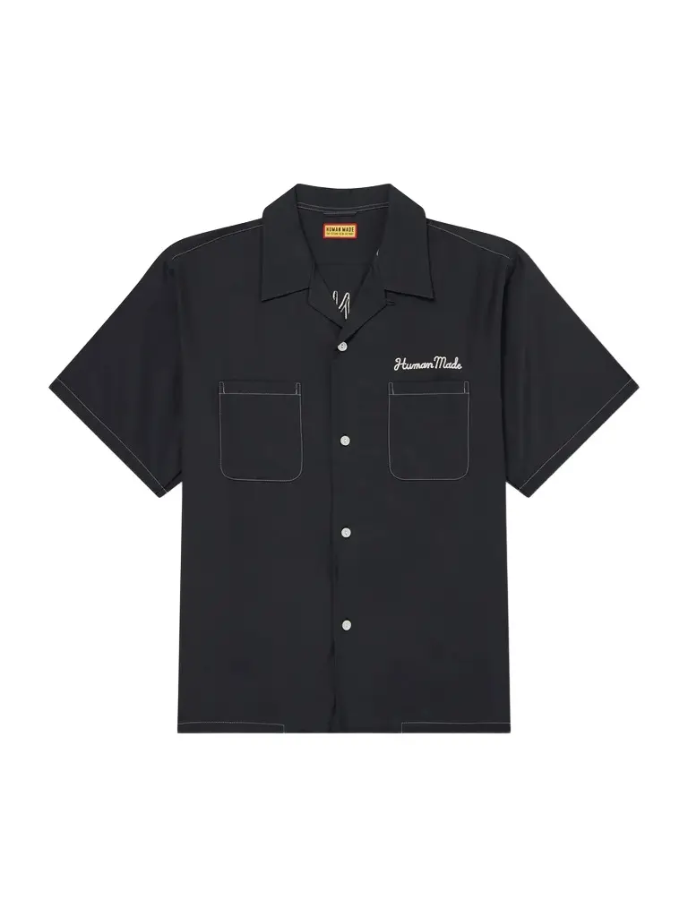 Human Made Souvenir Logo-Embroidered Poplin Shirt - Men | Image 1 Human Made Souvenir Logo-Embroidered Poplin Shirt - Men | Image 1