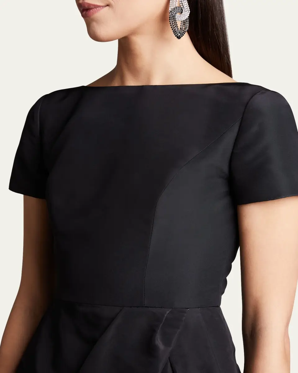 Carolina Herrera Icon Bateau Neck Short-Sleeve Dress | Thumbnail 5 Carolina Herrera Icon Bateau Neck Short-Sleeve Dress | Thumbnail 5