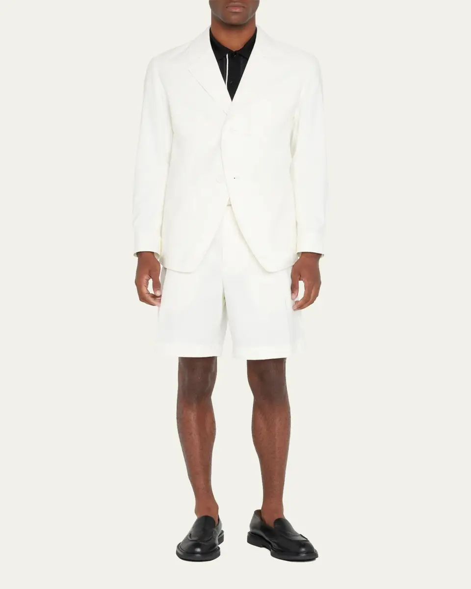 3.1 Phillip Lim Men's Oversized Solid Sport Jacket | Thumbnail 2