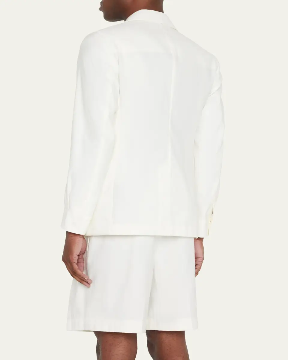 3.1 Phillip Lim Men's Oversized Solid Sport Jacket | Thumbnail 3