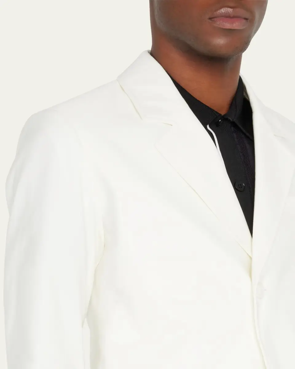 3.1 Phillip Lim Men's Oversized Solid Sport Jacket | Thumbnail 5