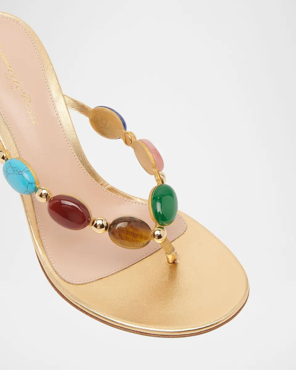 Gianvito Rossi Shanti Thong 70 Sandals | Thumbnail 4 Gianvito Rossi Shanti Thong 70 Sandals | Thumbnail 4