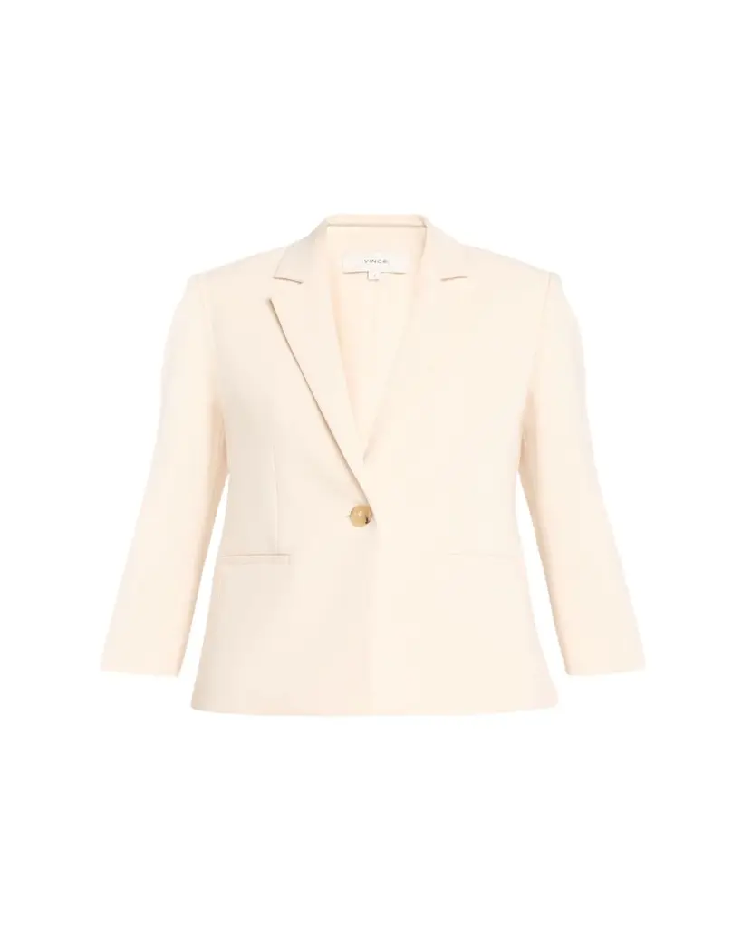 Vince Shrunken Bracelet-Sleeve Blazer | Image 1 Vince Shrunken Bracelet-Sleeve Blazer | Image 1