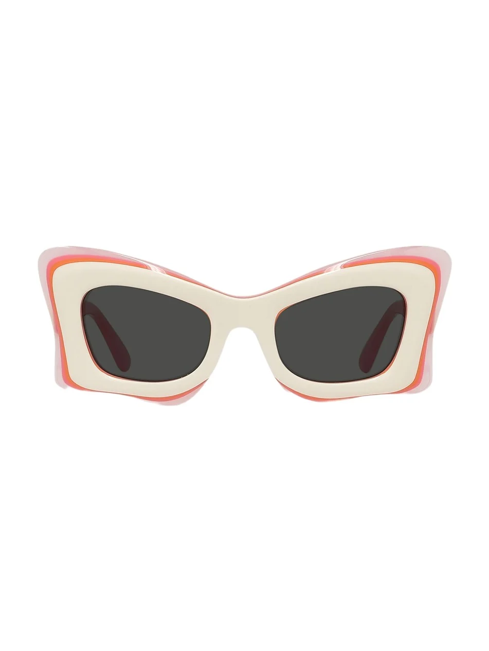 Loewe Multicolor Acetate Butterfly Sunglasses