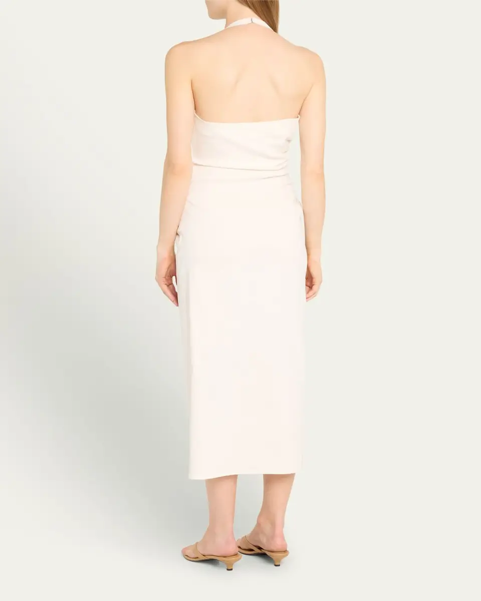 A.L.C. Sylvie Halter Midi Dress | Thumbnail 3 A.L.C. Sylvie Halter Midi Dress | Thumbnail 3