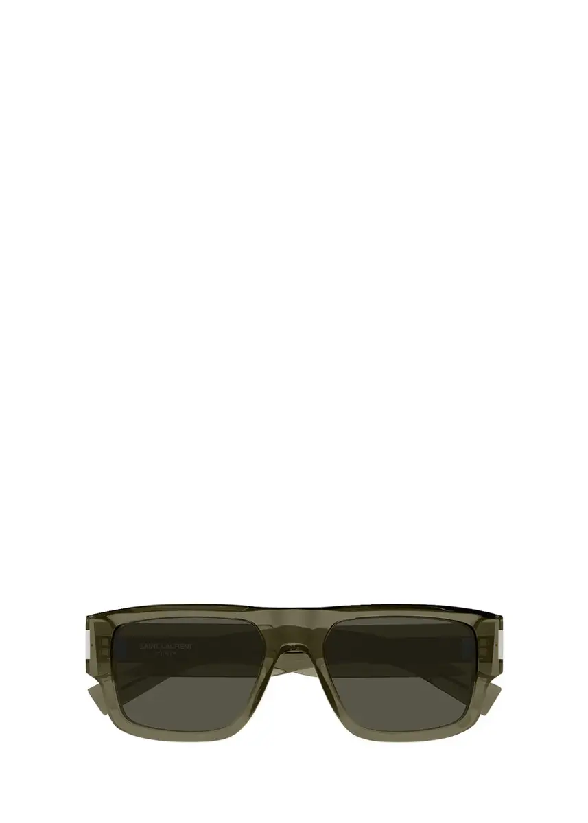 Saint Laurent Men's SL 659 Acetate Rectangle Sunglasses | Thumbnail 3