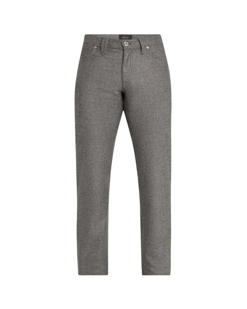 Men's Meribel Wool Flannel 5-Pocket Pants