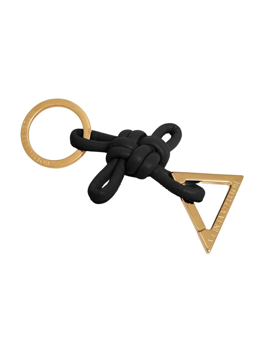 Bottega Veneta Knotted Napa Key Chain