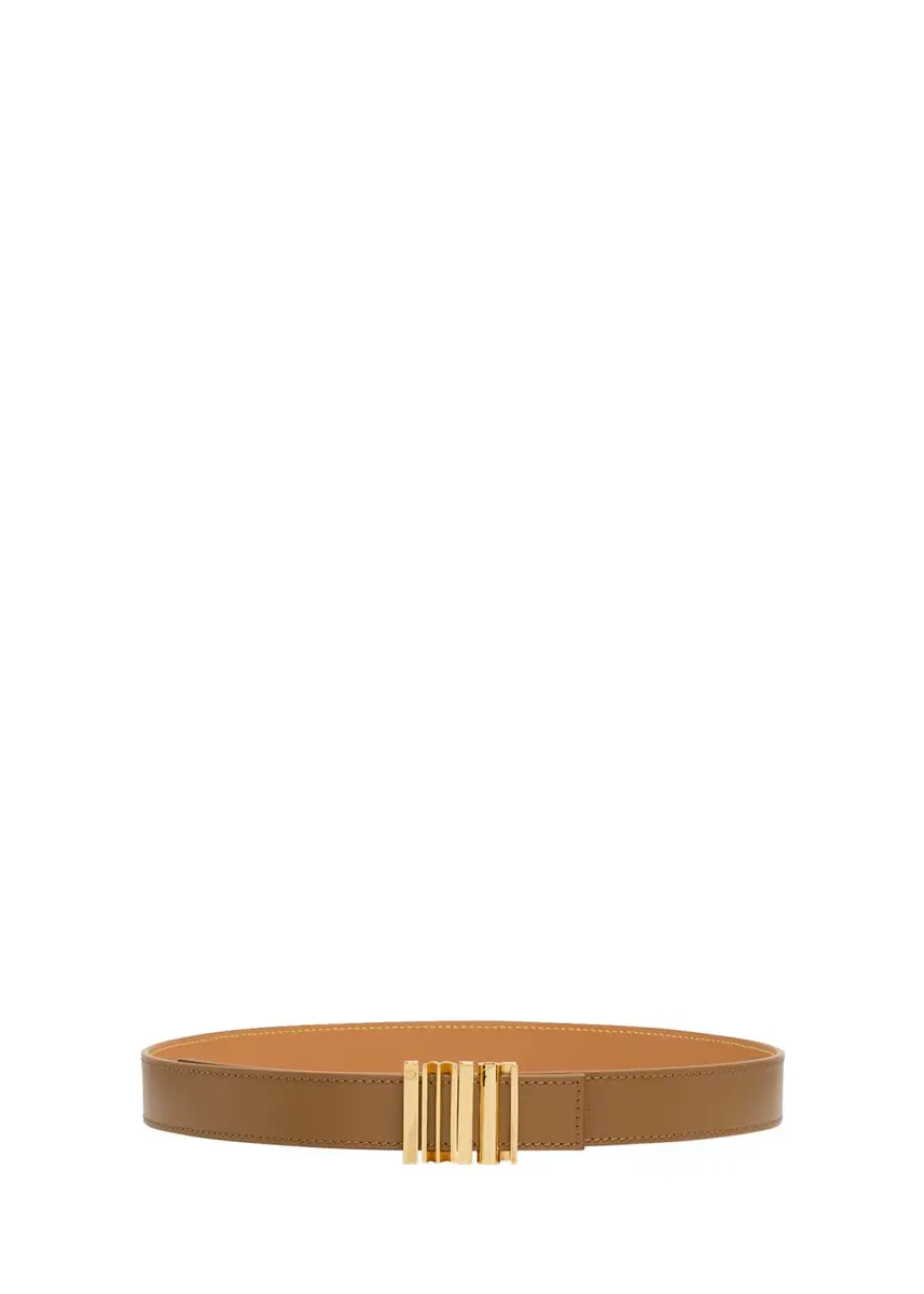 Loewe Leather Belt W/ Engraved Buckle | Thumbnail 3