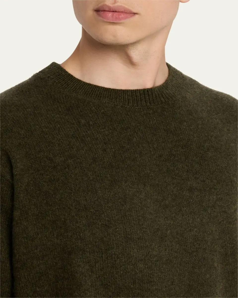 The Elder Statesman Men's Heavyweight Cashmere Sweater | Thumbnail 5