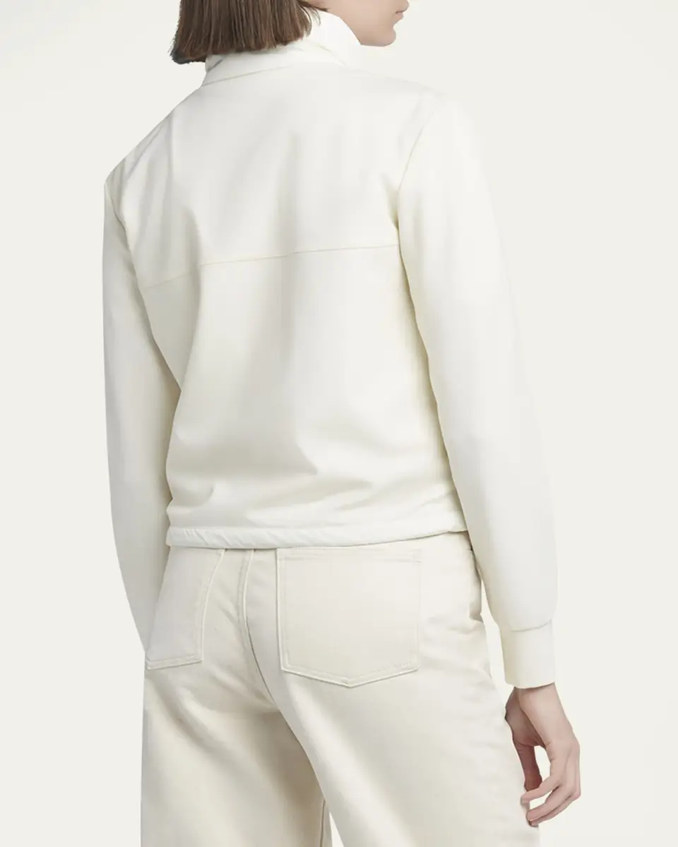 Moncler Quilted Nylon Zip-Up Cardigan | Thumbnail 3 Moncler Quilted Nylon Zip-Up Cardigan | Thumbnail 3
