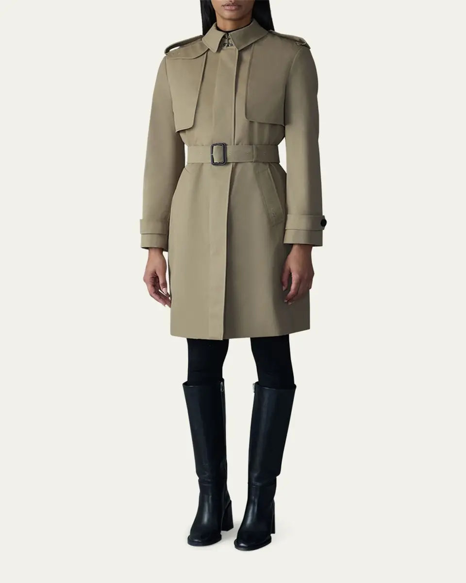 Mackage Winn 2-in-1 Classic Trench Coat | Thumbnail 5