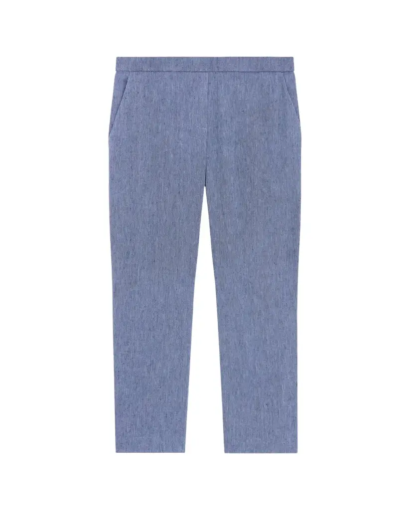 Theory Treeca Pull-On Ankle Pants | Image 1 Theory Treeca Pull-On Ankle Pants | Image 1