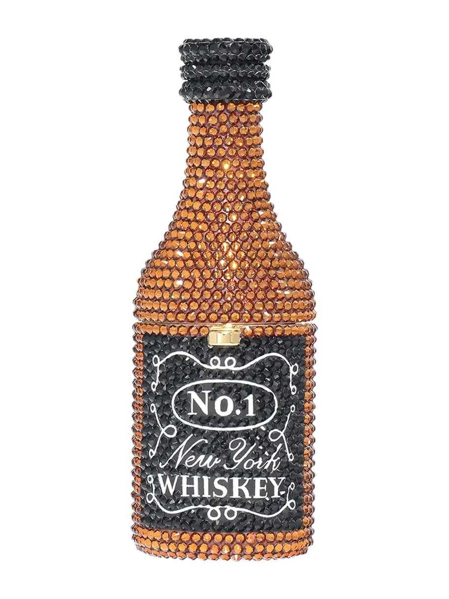 Mini New York Whiskey Crystal Pillbox Mini New York Whiskey Crystal Pillbox