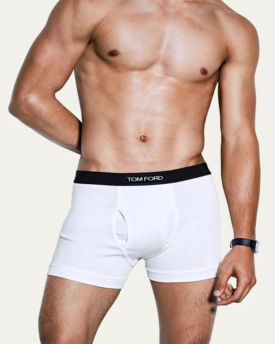 Tom Ford Logo-Trim Boxer Briefs | Thumbnail 2 Tom Ford Logo-Trim Boxer Briefs | Thumbnail 2