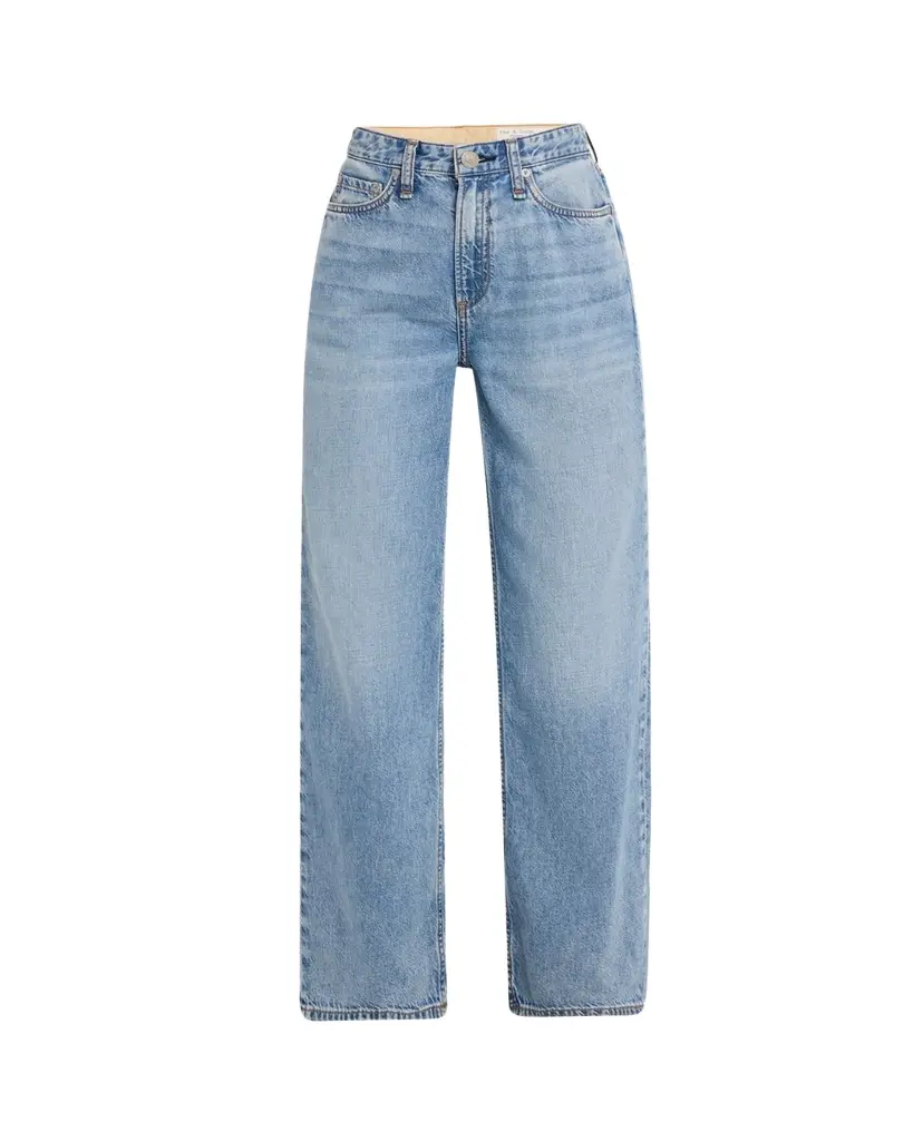 rag & bone Featherweight Logan Mid-Rise Wide Jeans | Image 1 rag & bone Featherweight Logan Mid-Rise Wide Jeans | Image 1