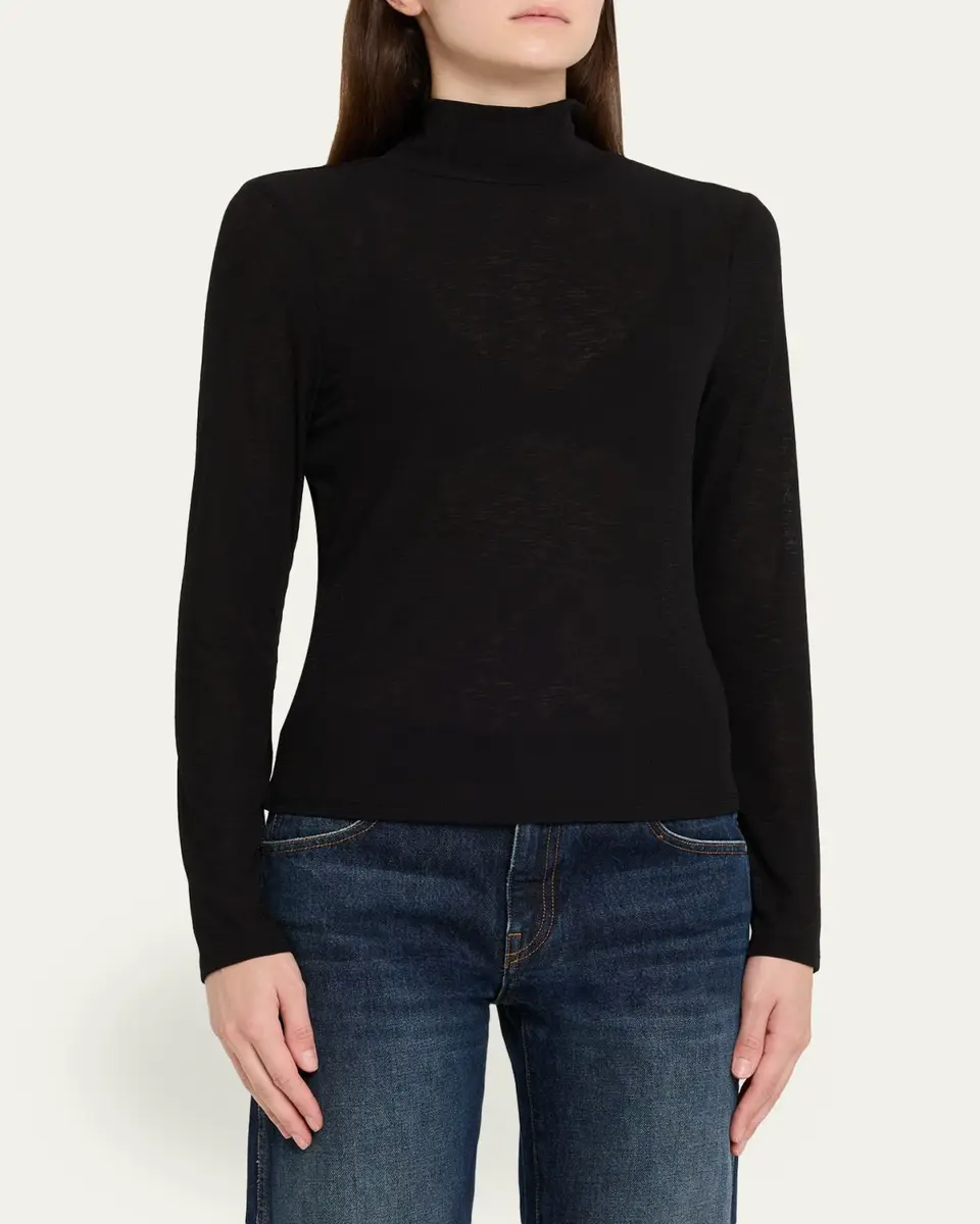 Veronica Beard Wyeth Knit Turtleneck | Thumbnail 4