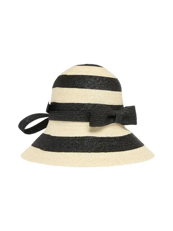 VLogo Signature Straw Cloche Hat VLogo Signature Straw Cloche Hat