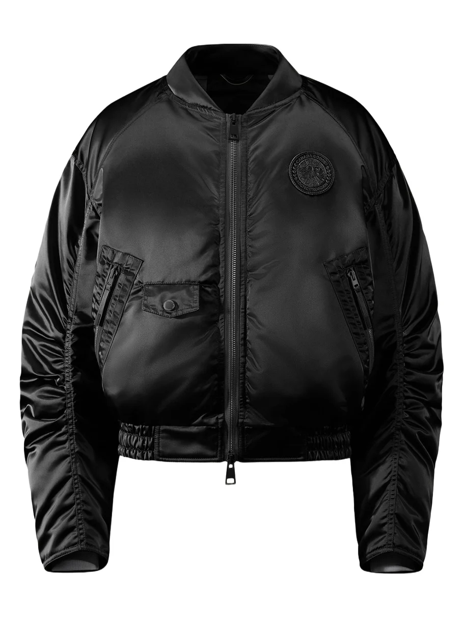Canada Goose Jade Down Satin Bomber Jacket