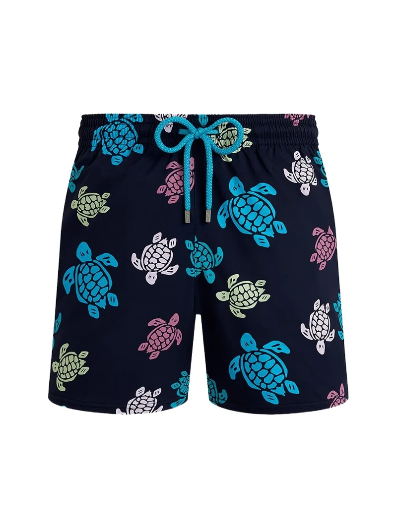 Vilebrequin Men's Multicolor Turtle Swim Trunks
