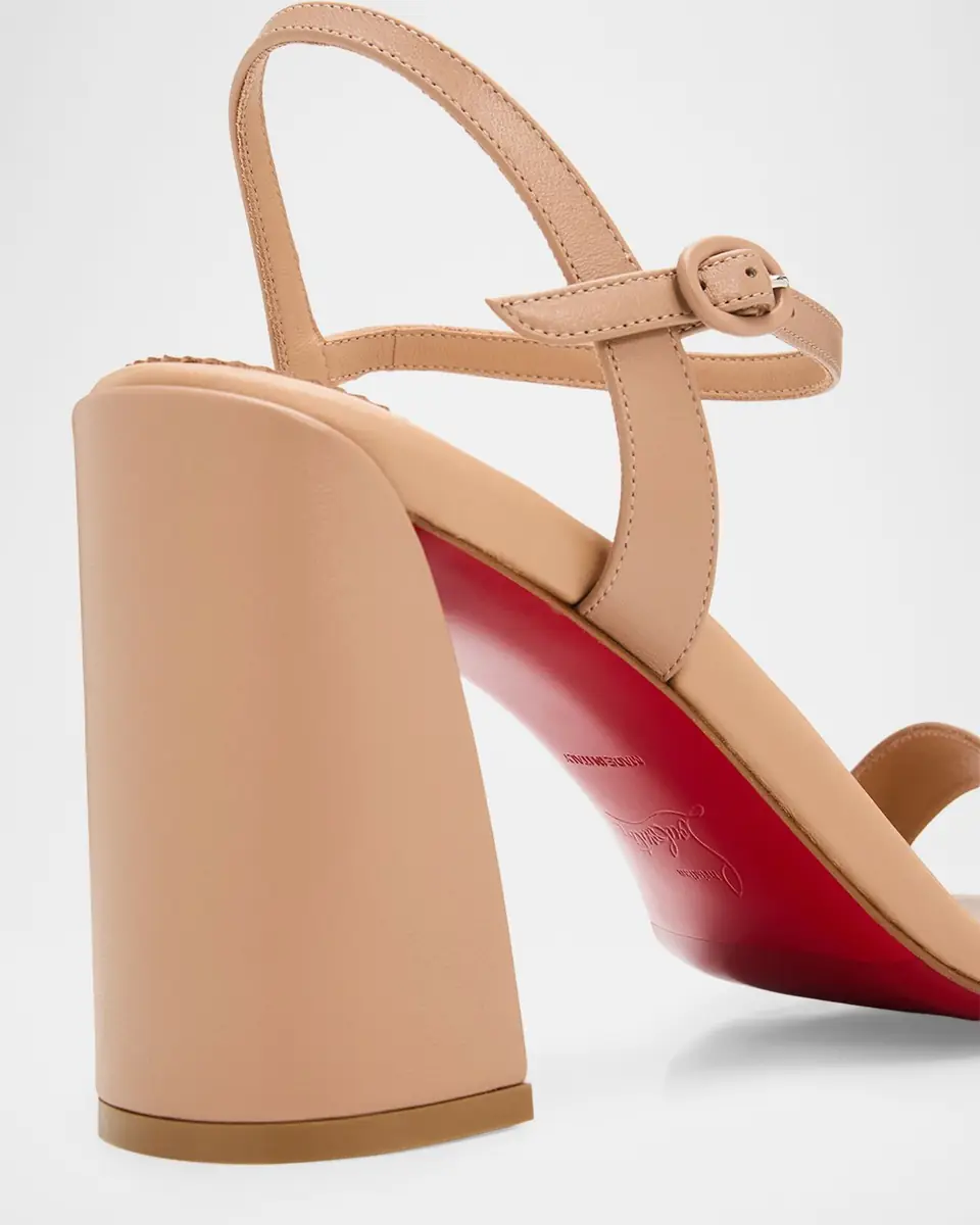 Christian Louboutin 85mm Miss Jane Leather Sandals | Thumbnail 4 Christian Louboutin 85mm Miss Jane Leather Sandals | Thumbnail 4