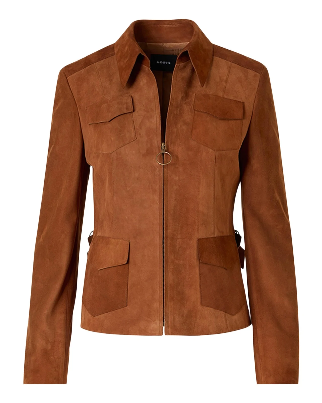 Suede Slim Zip Jacket Suede Slim Zip Jacket