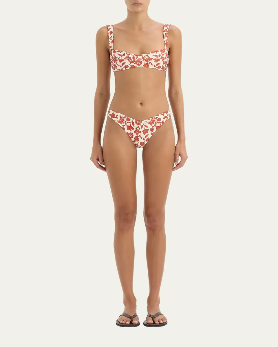 SIR. Chloe Floral Banded Bikini Top | Thumbnail 2 SIR. Chloe Floral Banded Bikini Top | Thumbnail 2