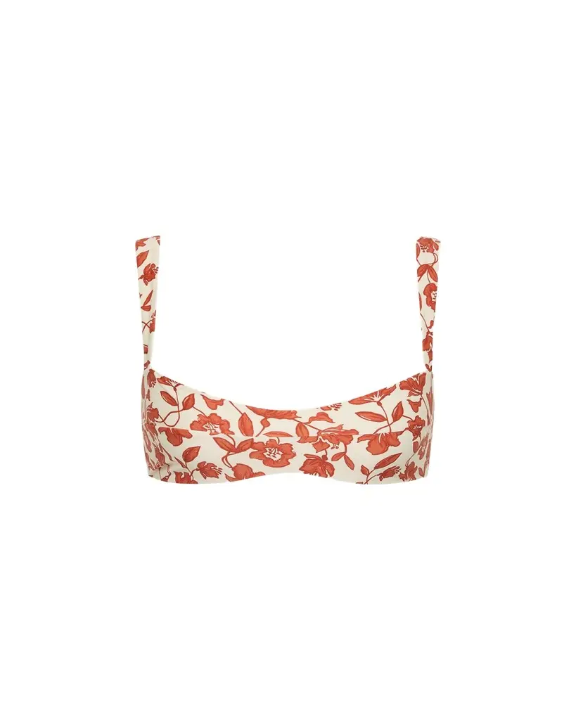SIR. Chloe Floral Banded Bikini Top | Image 1 SIR. Chloe Floral Banded Bikini Top | Image 1