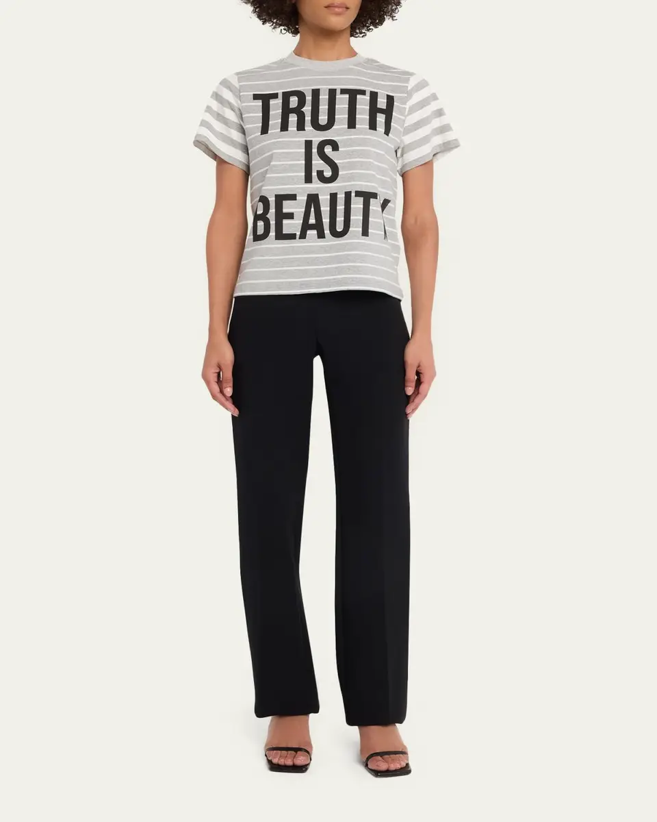 Libertine Truth Is Beauty Striped Short-Sleeve T-Shirt | Thumbnail 2 Libertine Truth Is Beauty Striped Short-Sleeve T-Shirt | Thumbnail 2