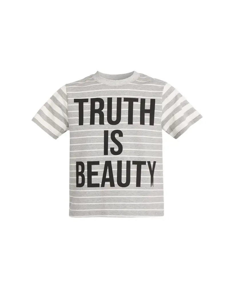 Libertine Truth Is Beauty Striped Short-Sleeve T-Shirt | Image 1 Libertine Truth Is Beauty Striped Short-Sleeve T-Shirt | Image 1