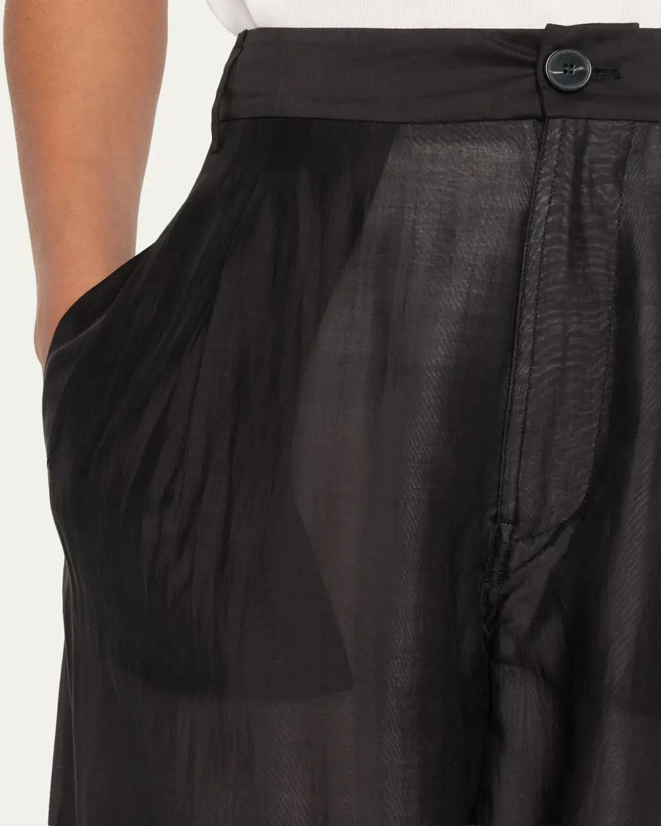 DARKPARK Phebe Double Sided Wide-Leg Pants with Chain | Thumbnail 5