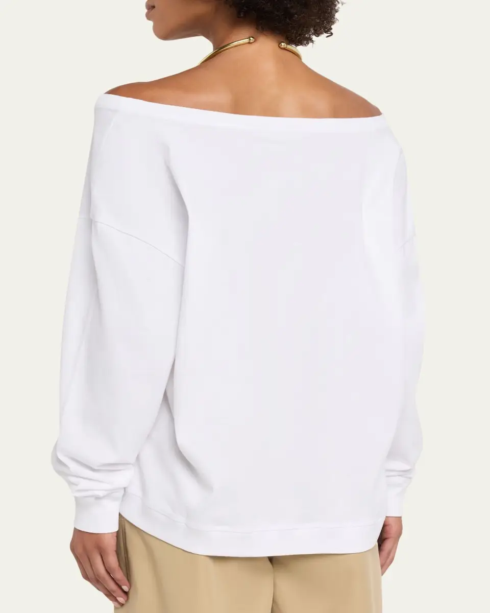 DARKPARK Erin Necklace Off-The-Shoulder Top | Thumbnail 3 DARKPARK Erin Necklace Off-The-Shoulder Top | Thumbnail 3