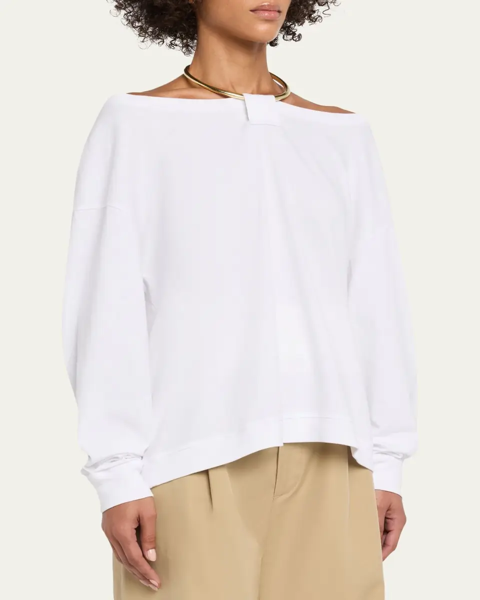 DARKPARK Erin Necklace Off-The-Shoulder Top | Thumbnail 4 DARKPARK Erin Necklace Off-The-Shoulder Top | Thumbnail 4