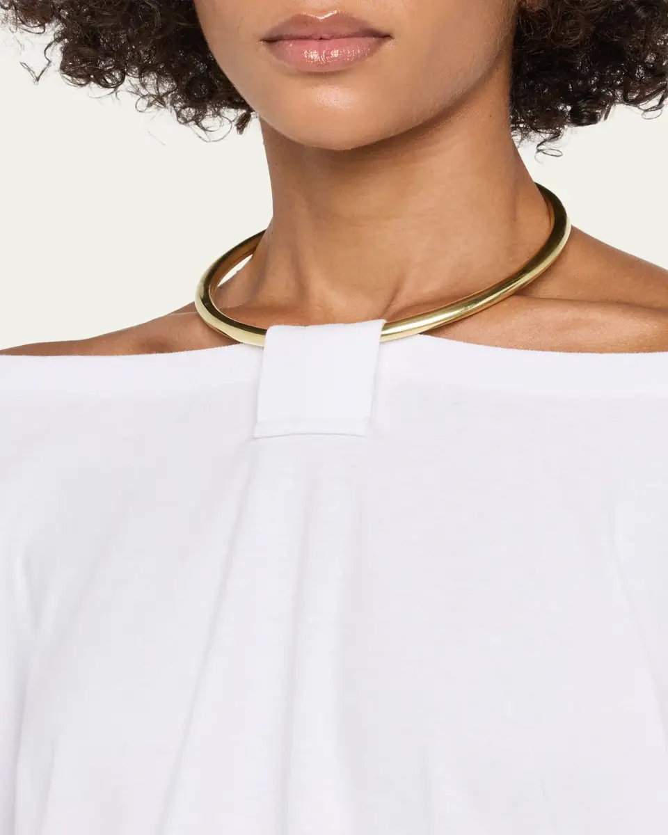 DARKPARK Erin Necklace Off-The-Shoulder Top | Thumbnail 5 DARKPARK Erin Necklace Off-The-Shoulder Top | Thumbnail 5