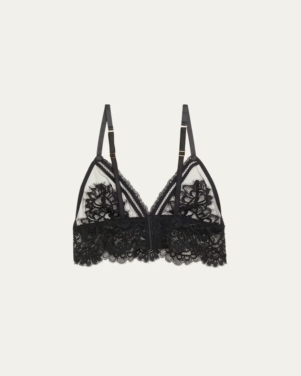 Lise Charmel Desirs De Venise Lace & Tulle Soft Cup Bra | Thumbnail 2