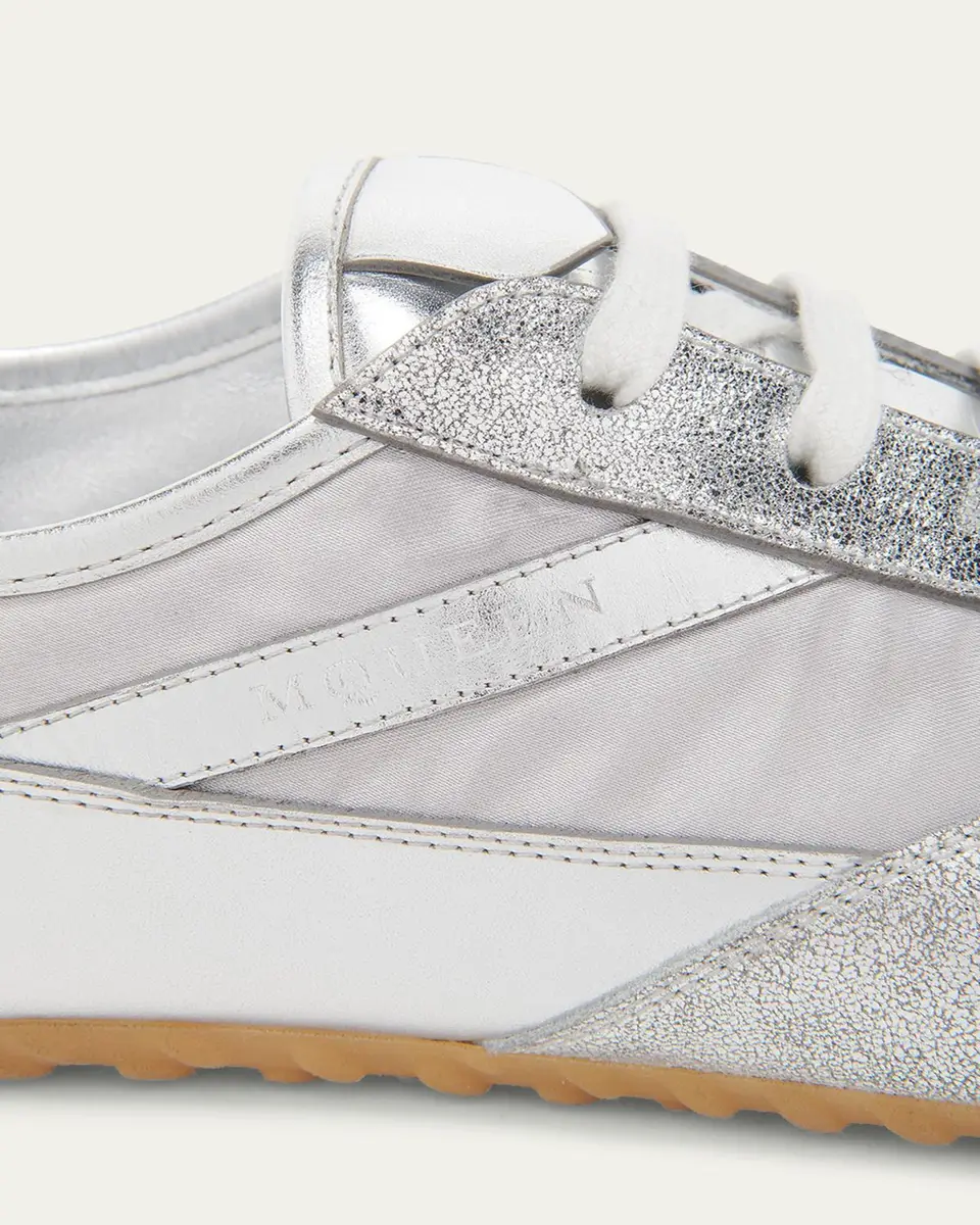 Alexander McQueen Boxe Low-Top Leather Sneakers | Thumbnail 3 Alexander McQueen Boxe Low-Top Leather Sneakers | Thumbnail 3