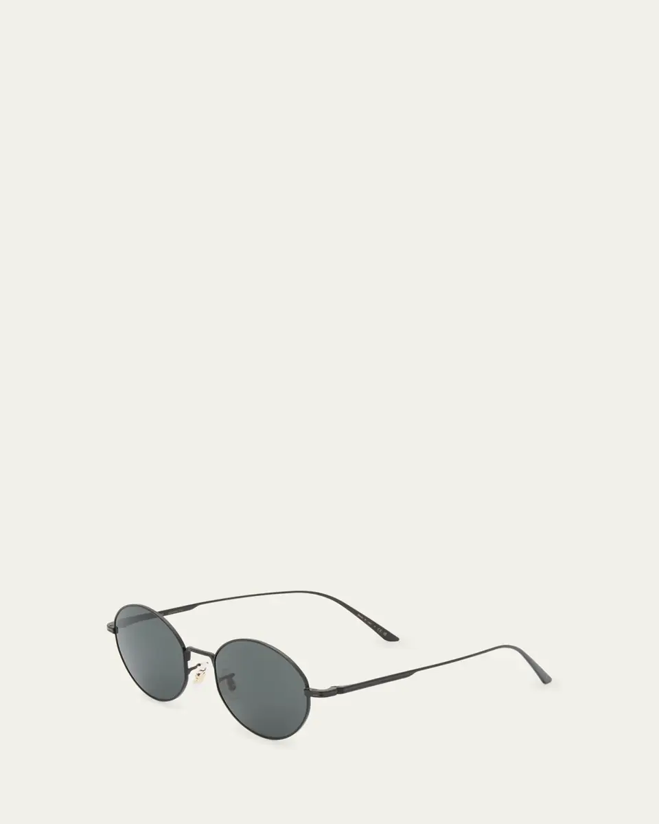 Oliver Peoples x Khaite 1994C Round Sunglasses | Thumbnail 3