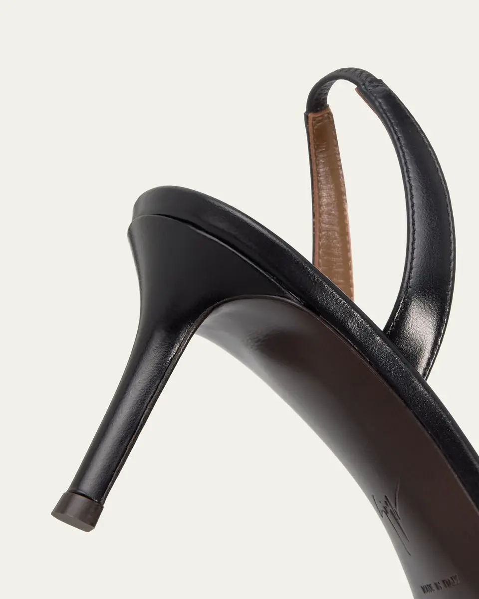 Giuseppe Zanotti 70mm Patagonia Selvaggia Leather Slingback Sandals | Thumbnail 3