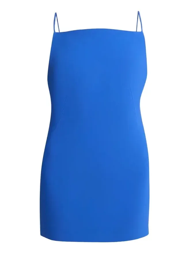 Sleeveless Sliced Mini Dress