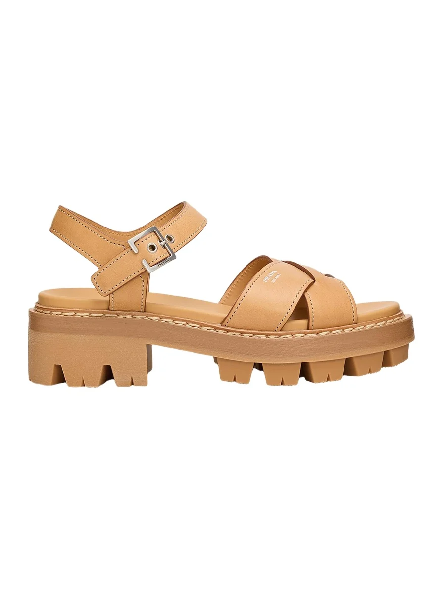 55mm Leather Platform Sandals 55mm Leather Platform Sandals
