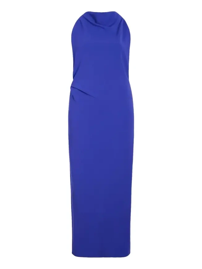Selena Twisted-Strap Open-Back Maxi Dress Selena Twisted-Strap Open-Back Maxi Dress