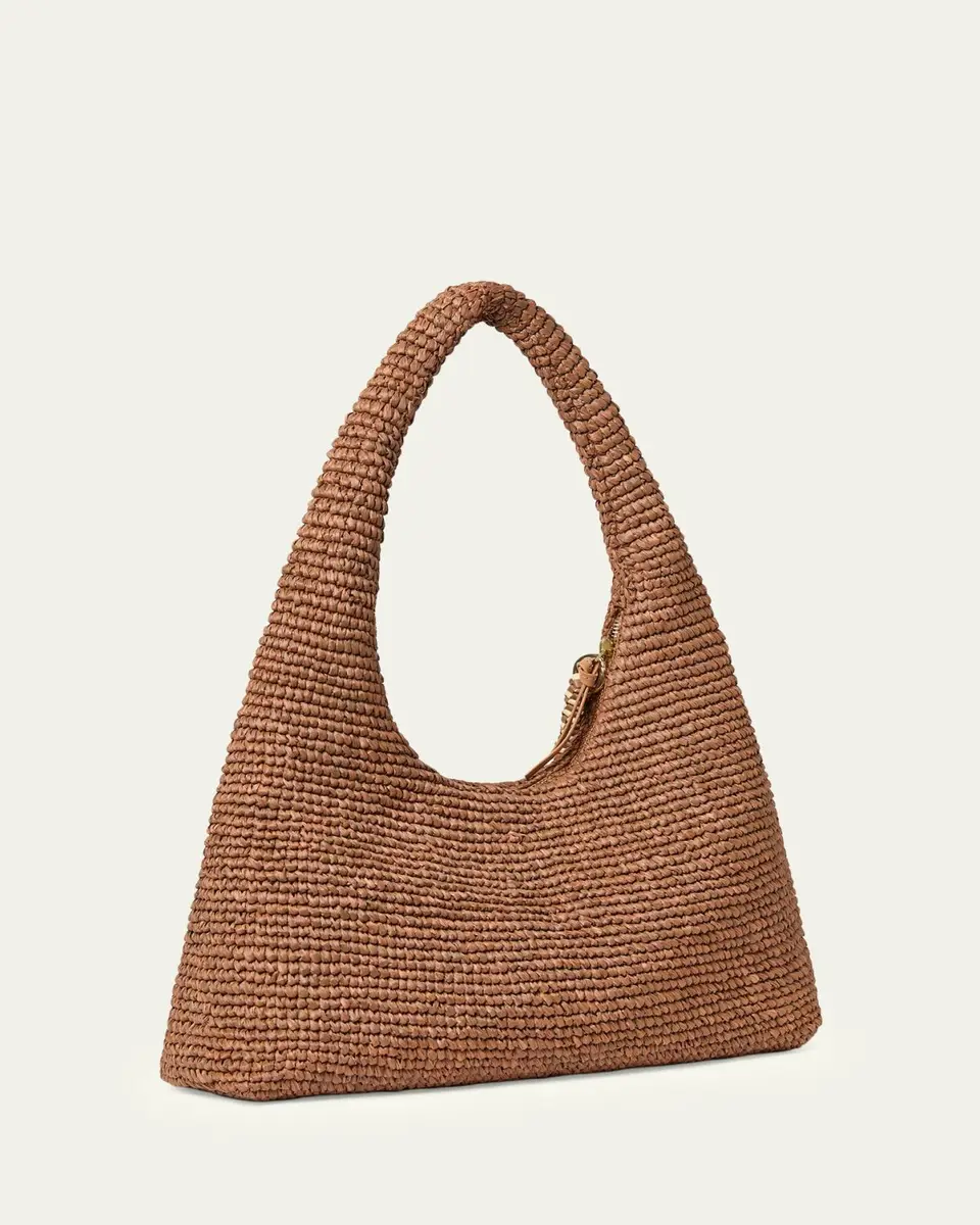 Loeffler Randall Willow Woven Raffia Hobo Bag | Thumbnail 3