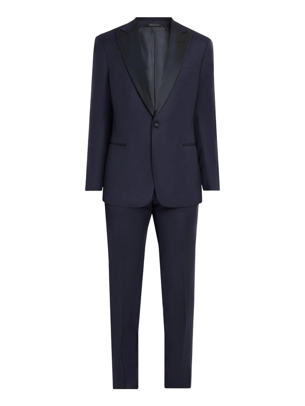 Giorgio Armani Men's Soft Woven Satin-Trim Single-Breasted Suit