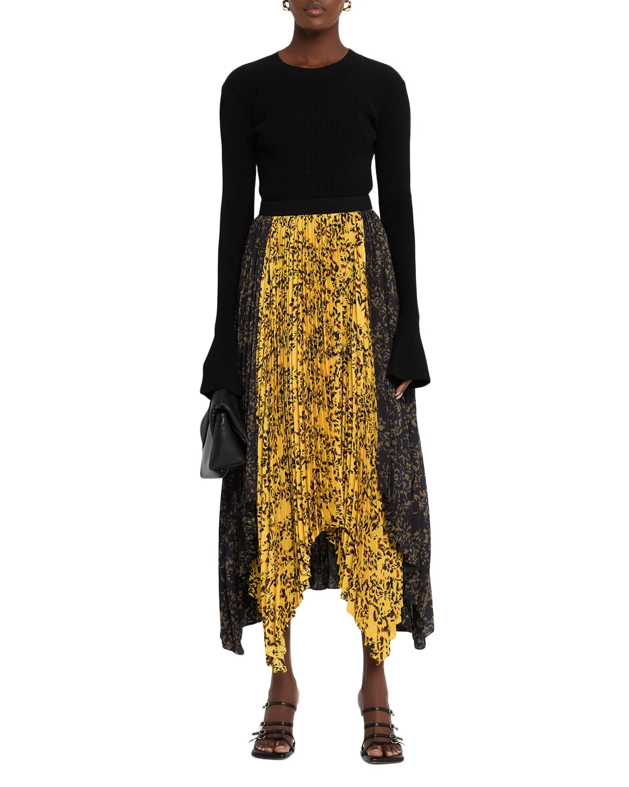 Paulina Pleated Georgette Skirt Paulina Pleated Georgette Skirt